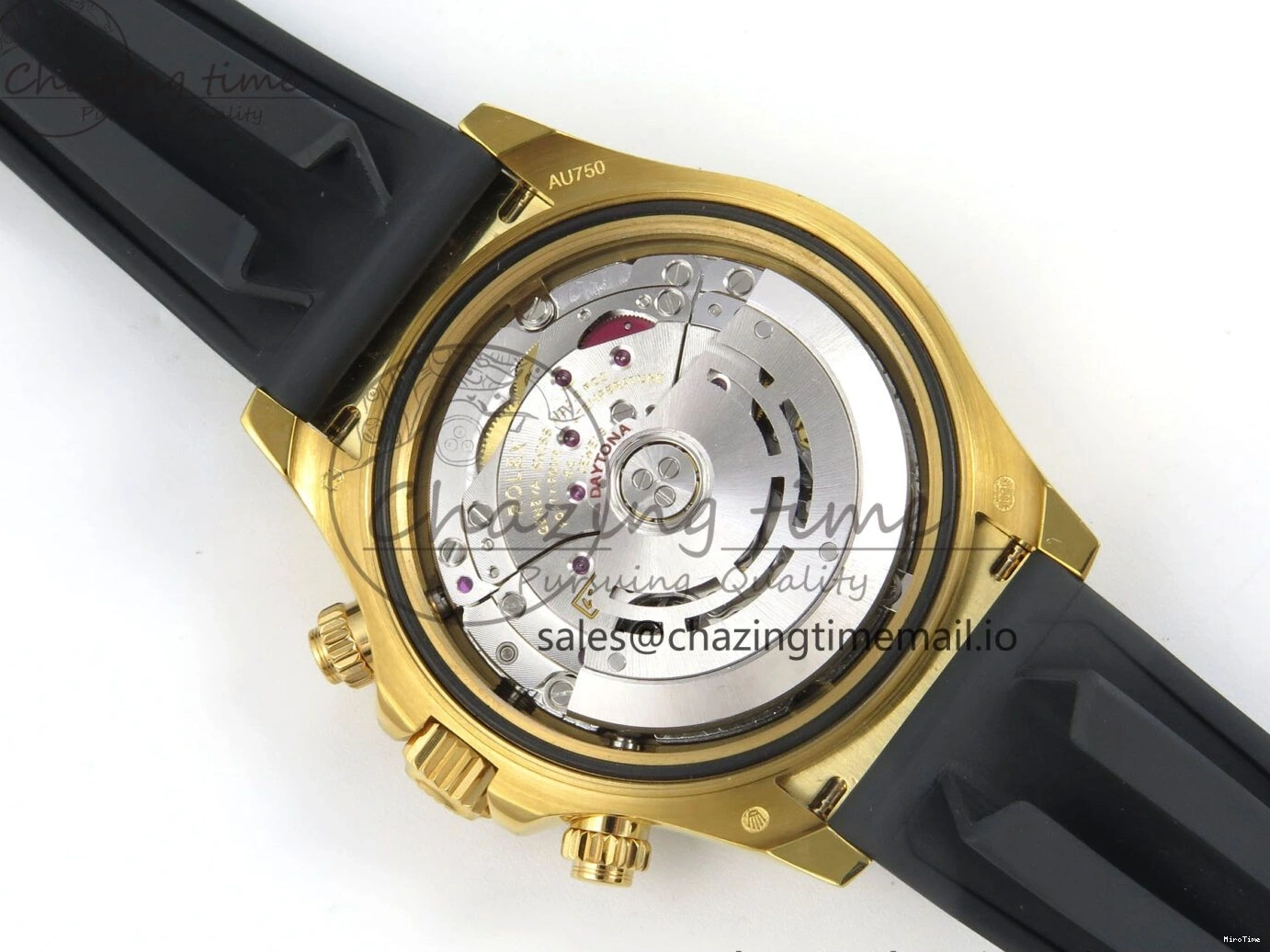 MiroTime 0502 Daytona 116508 YG 3CF 1:1 Best Edition Black Bezel Meteorite Dial on Oysterflex Strap SH4130 V2(Mod Version) Effortless 119